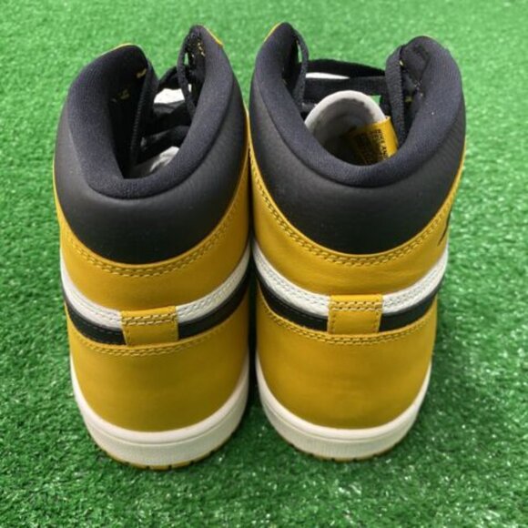 Nike Air Jordan 1 Retro High OG Men Basketball Shoe Yellow DZ5485-701 VNDS Sz 11 - Picture 5 of 9